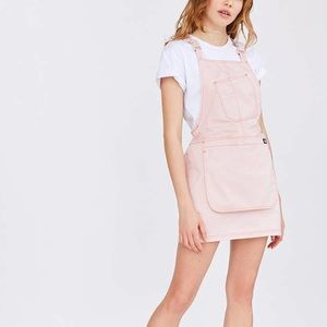Pink Dickies Overall Dress